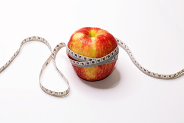 An Apple and Measuring Tape