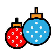  christmas ball icon