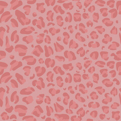 Abstract seamless vector pattern of leopard skin. Abstract print from the skin of wild animals. For print, web, home decor, fashion, surface, graphic design