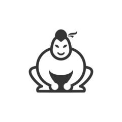 Sumo Logo Design. Modern Design. Vector Illustration