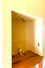 木造住宅建築現場