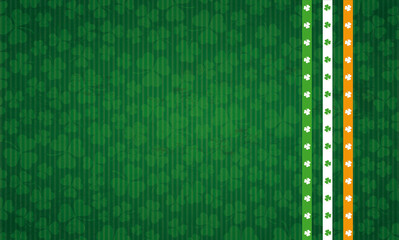 Long St Patricks Day Irish Flag Banner 2
