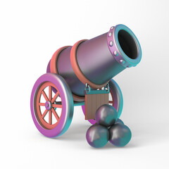 Cartoon Ramadan Cannon 