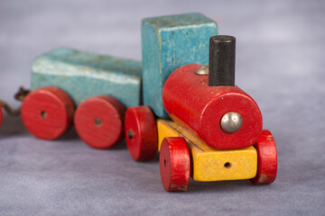 Holzlockomotive - Spielzeug 