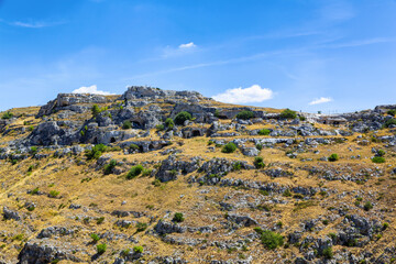 Beautiful view of Matera. City of Basilicata.