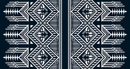 geometric vertical seamless pattern white abstract ethnic design Indigenous EP.44