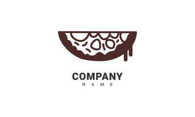 pizza logo, pizza production company template