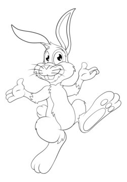 Easter Bunny Cartoon Rabbit Illustration