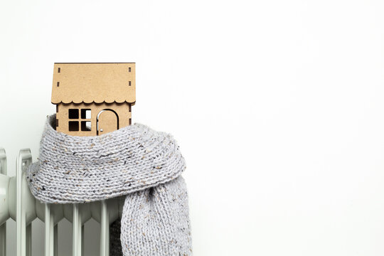 The concept of home insulation. Energy saving concept.