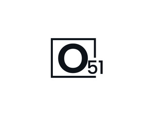 O51, 51O Initial letter logo