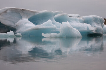 Island - Jökulsárlón - Gletscherflusslagune / Iceland - Jökulsárlón - Glacier river lagoon /