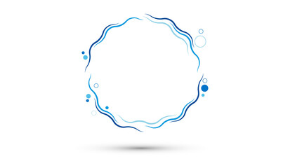 sfondo, cornice, cerchi, acqua, bolle, schiuma   © xyz+