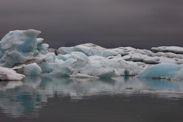 Island - Jökulsárlón - Gletscherflusslagune / Iceland - Jökulsárlón - Glacier river lagoon /