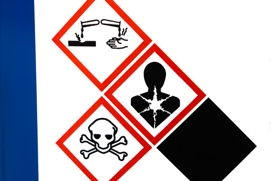 symbol on the chemical tank