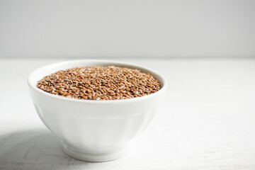 Bowl of seeds in the kitchen