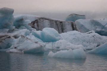 Island - Jökulsárlón - Gletscherflusslagune / Iceland - Jökulsárlón - Glacier river lagoon /
