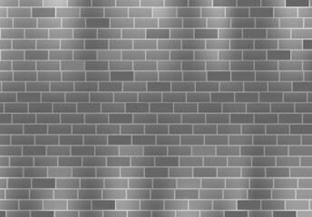 black and white brick wall design