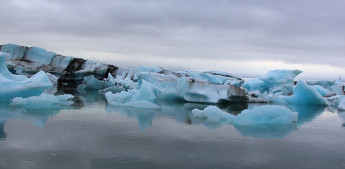 Island - Jökulsárlón - Gletscherflusslagune / Iceland - Jökulsárlón - Glacier river lagoon /