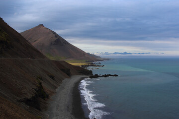 Island - Landschaft Austurland - Küste / Iceland - Landscape Austurland - Coast /