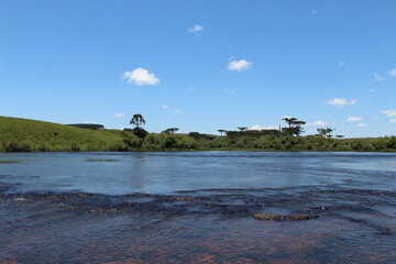 landescape with a river