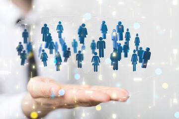 Structure of world economy, communication network global