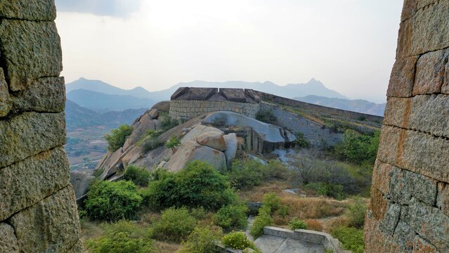 Gudibande Fort Located In Chikkaballapur District, Karnataka, India