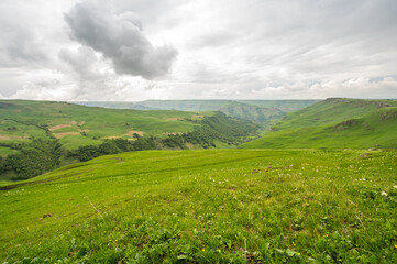 Panoramic view of the Bermamyt Plateau