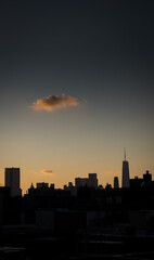 Obraz na płótnie Canvas NYC Sunset