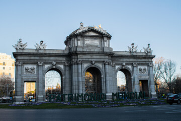 Obraz premium Walking in the center of Madrid 