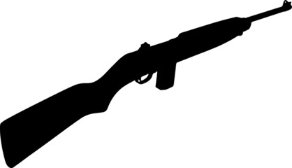 m1 carbine EPS, m1 carbine Silhouette, m1 carbine Vector, m1 carbine Cut File, m1 carbine Vector