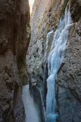 Gorge of La Yecla (Desfiladero de La Yecla). Burgos, Castilla y León, Spain