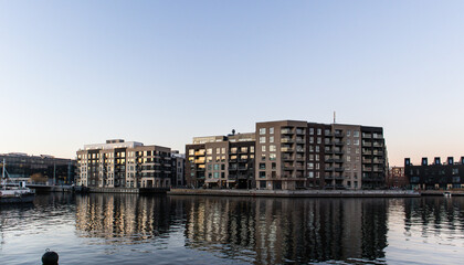 Obraz premium canal in copenhagen denmark