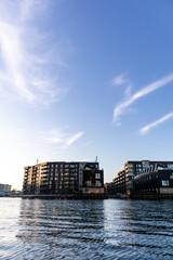 Obraz premium river thames at sunset