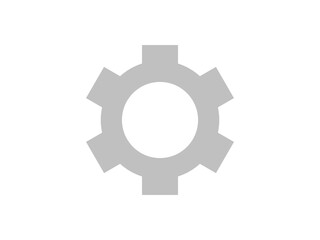 6歯ギアアイコンA：灰色