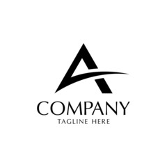 Letter A logo vector design template. Letter A symbol