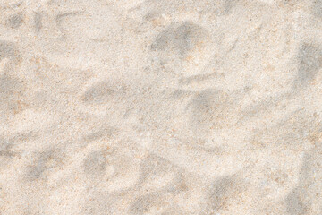 abstract top view of beach sand