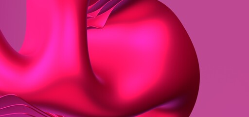 magenta abstract background 3d modern