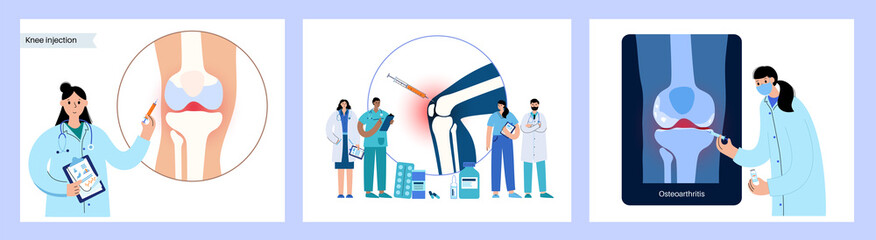 Knee Injection procedure