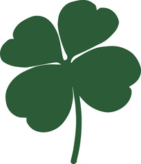 Shamrock and Clover Silhouettes