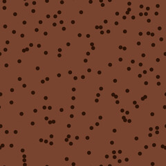 Obraz premium Sprinkles seamless pattern. Sprinkles on solid background repeating pattern design. Vector illustration