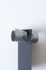 paper object on a light background