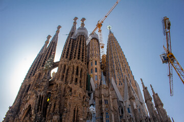 Sagrada Familia, designed by the Spanish architect Antoni Gaudi
Basilica of the Sagrada Familia in...