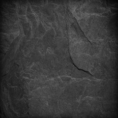 Dark grey black slate background or texture.