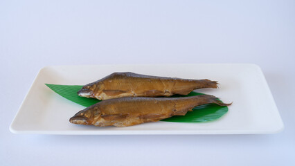 日本の料理｜鮎の甘露煮 ”Food which has been sweetened and boiled””Japanese Ayu