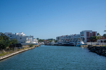 Obraz premium Water Beach Boqueron Puerto Rico Yatch Entrance