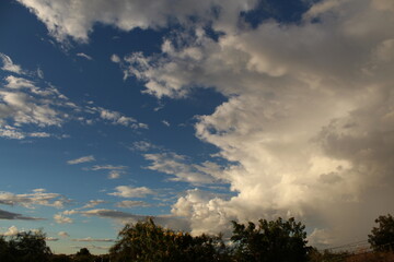 Cielo azul 