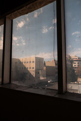 Amman window view morning