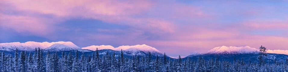 Yukon Magenta Sunset