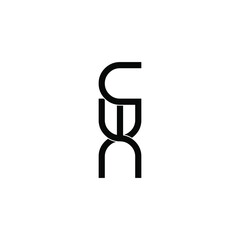 cwn letter original monogram logo design