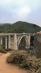 Bridge over the ocean